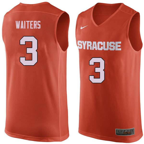 Men #3 Dion Waiters Syracuse Orange College Basketball Jerseys Sale-Orange